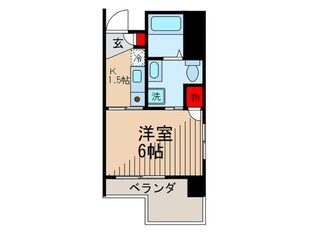 スタジオスクエア住吉の物件間取画像